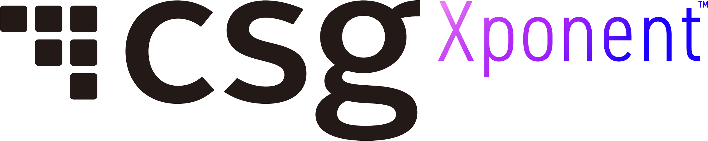 Logo of CSG Xponent